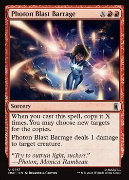 Photon Blast Barrage