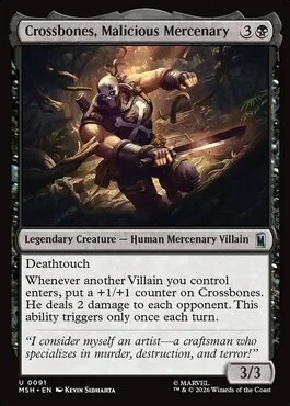 Crossbones, Malicious Mercenary