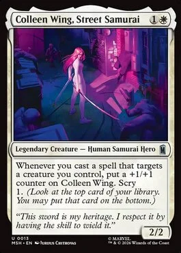 Colleen Wing, Street Samurai
