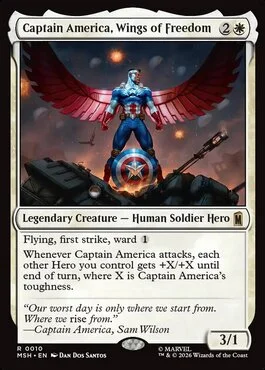 Captain America, Wings of Freedom