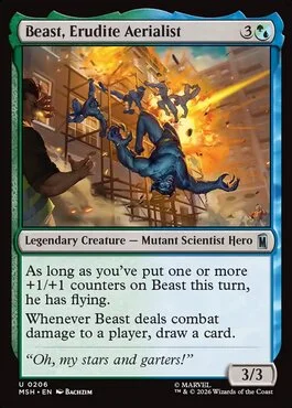 Beast, Erudite Aerialist