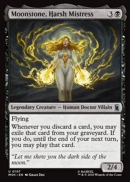 Moonstone, Harsh Mistress