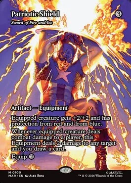 (Foil/EN)愛国の盾/Potriotic Shield Patriotic Shield, Marvel Bonus Sheet (MAR) Price History