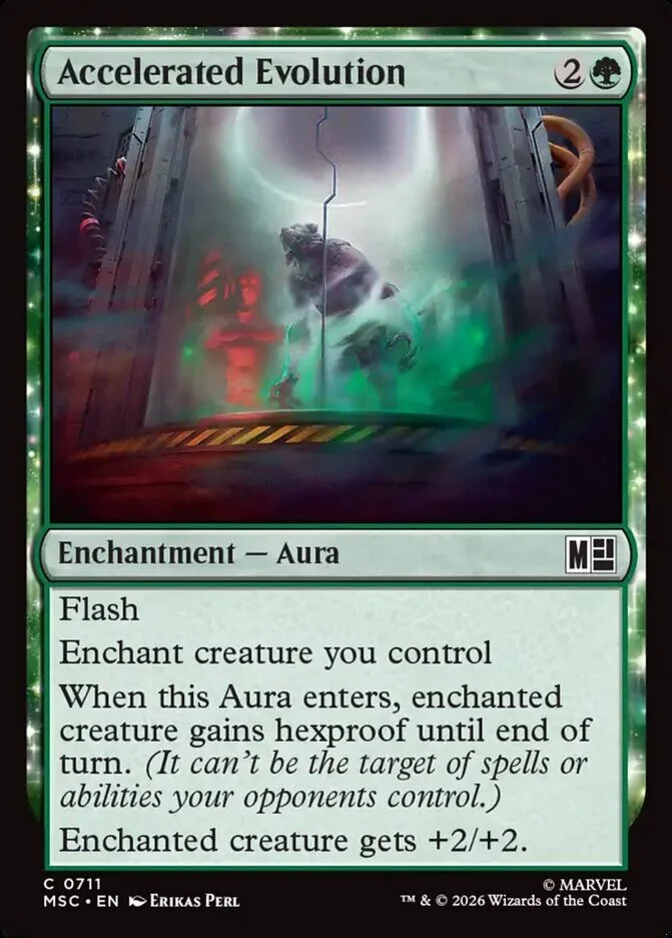 Accelerated Evolution, Marvel Super Heroes Commander (MSC) Price