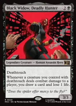 Black Widow, Deadly Hunter