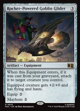 Rocket-Powered Goblin Glider