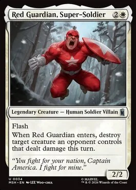 Red Guardian, Super-Soldier