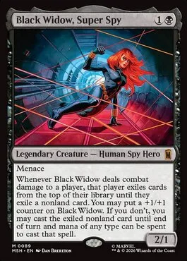 Black Widow, Super Spy