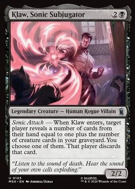 Klaw, Sonic Subjugator