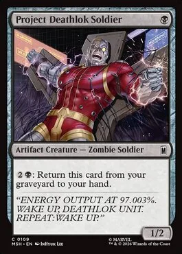Project Deathlok Soldier