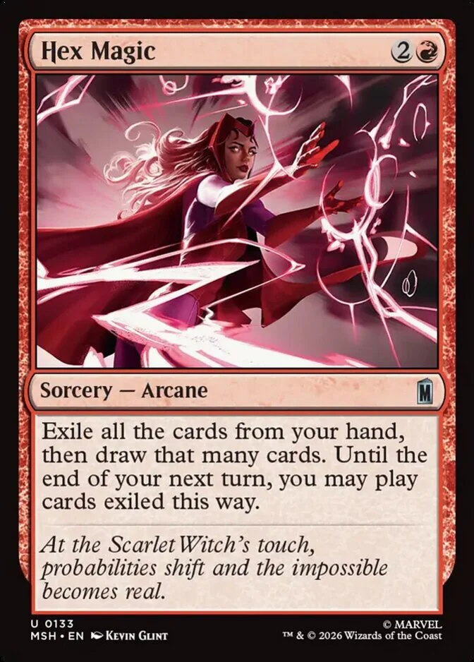 Ruby Storm Deck for Magic: the Gathering