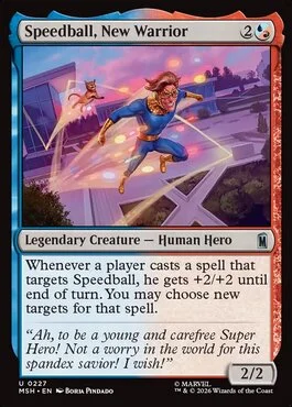 Speedball, New Warrior