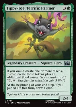Tippy-Toe, Terrific Partner