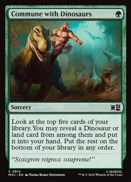 Commune with Dinosaurs