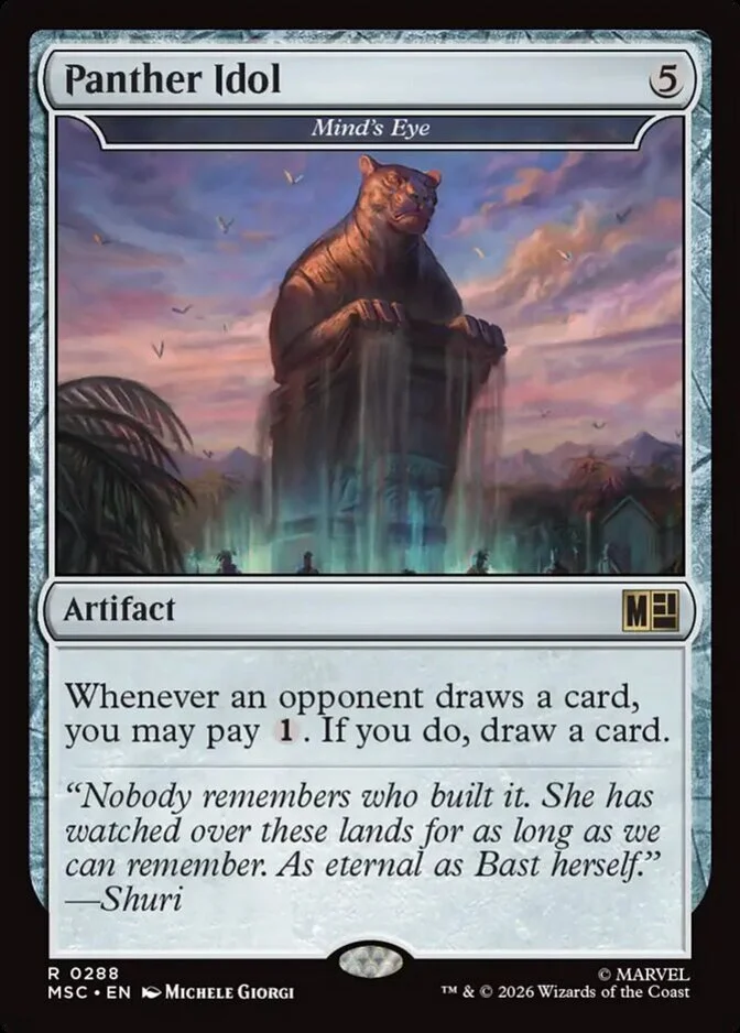 Panther Idol, Marvel Super Heroes Commander (MSC) Price History