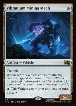 MTG マーベル Vibranium Mining Mech, Marvel Super Heroes Commander (MSC) Price