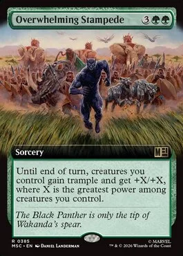 Overwhelming Stampede