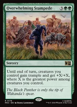Overwhelming Stampede