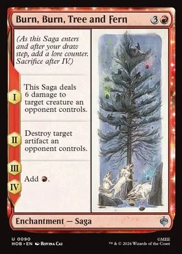 Burn, Burn, Tree and Fern