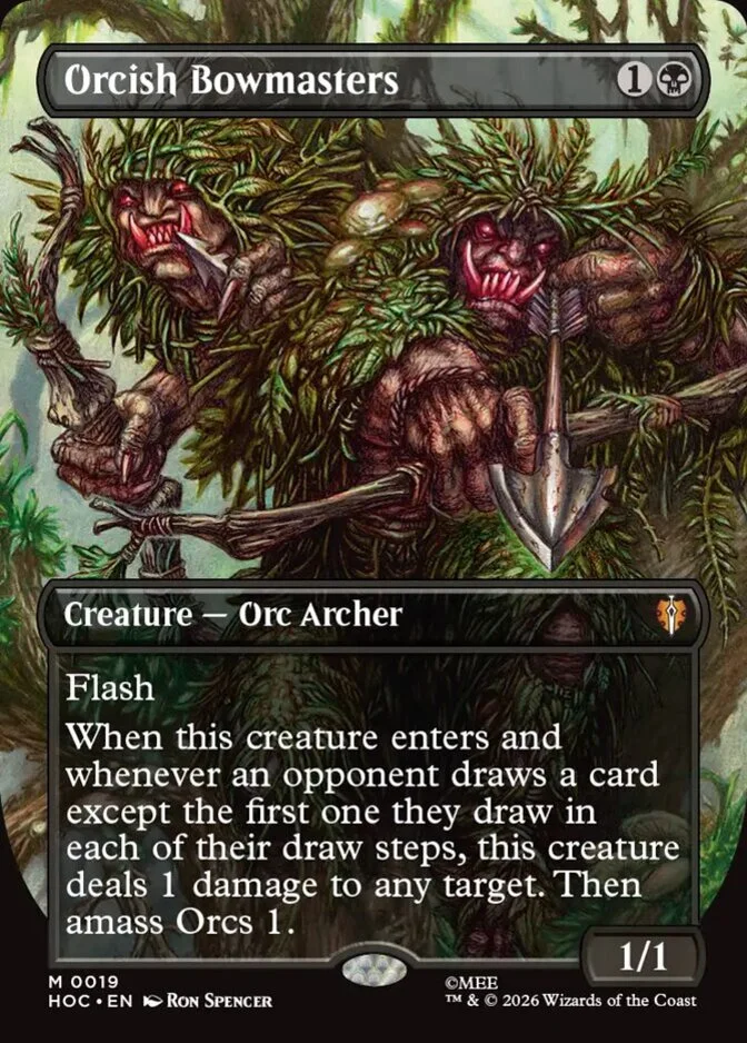 Orcish Bowmasters, The Hobbit Commander (HOC) Price History