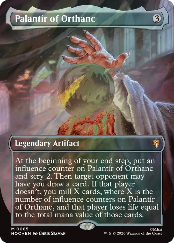 palantir mtg card 401 Games Canada - of Orthanc earth (LTR) #247 Illustrated by Tatiana Veryayskaya Magic Goldin | The Global Go-To