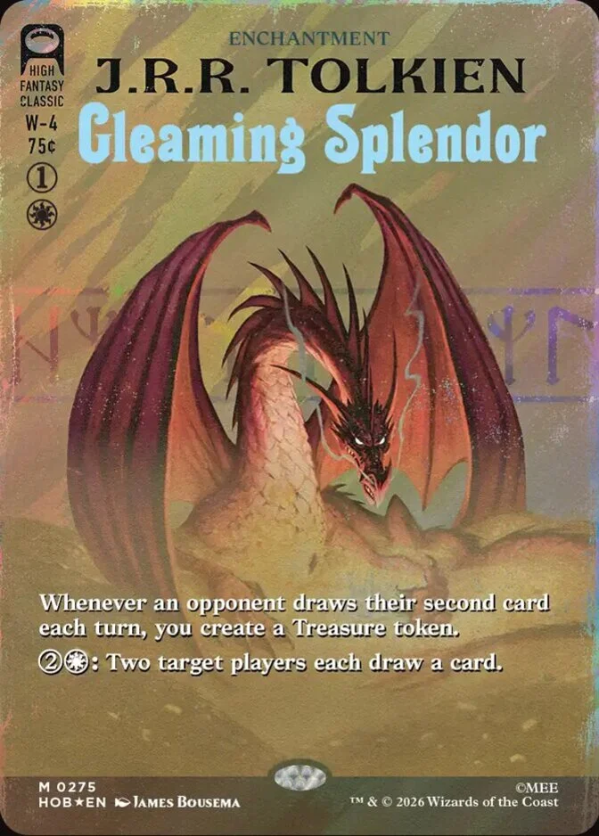 MTG Hobbit Gleaming Splendor 煌びやかなる豪奢 Gleaming Splendor, The Hobbit (HOB) Price History