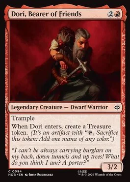 Dori, Bearer of Friends