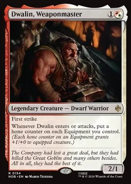 Dwalin, Weaponmaster