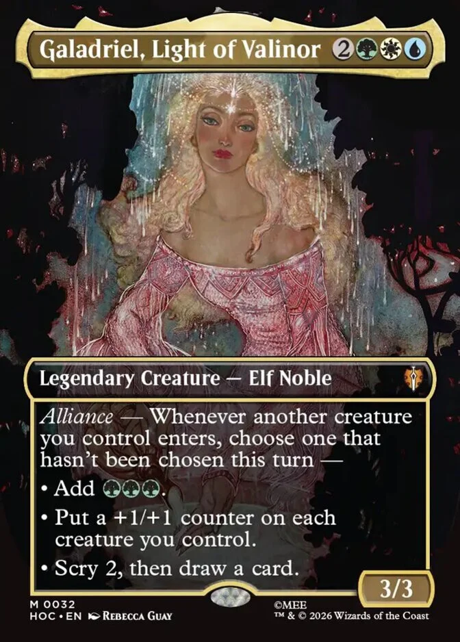 Galadriel, Light of Valinor, The Hobbit Commander (HOC) Price History