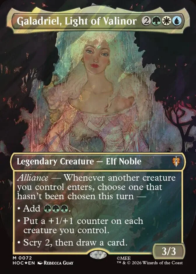 might of galadriel mtg card list Magic: The Gathering The Lord The Rings: Tales of Middle-Earth Scene Box If you would gain life while you have 5 or less life EDH/Commander Galadriel of Lothlorien Deck