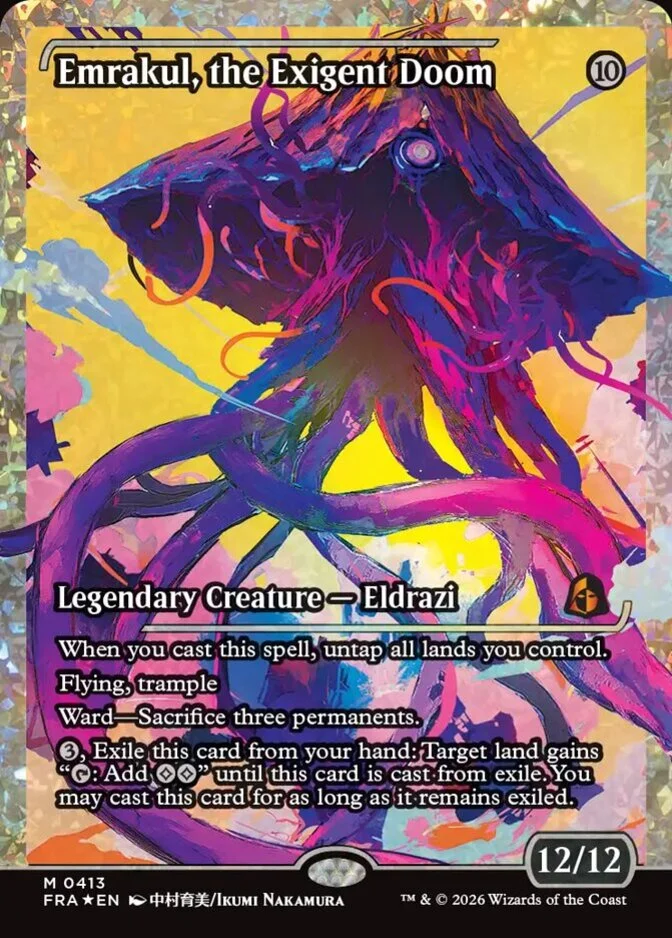 Emrakul, the Exigent Doom <01a08649-fde1-729e-8bc3-5aa95660085a> [FRA]