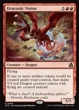 Draconic Visitor