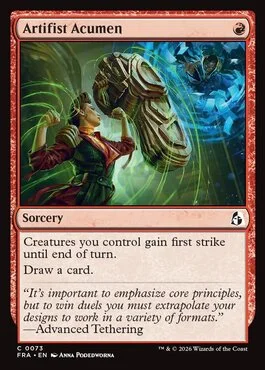 Artifist Acumen
