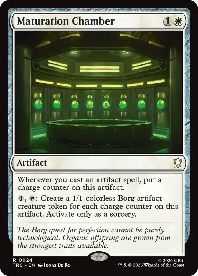 Maturation Chamber, Star Trek Commander (TRC) Price History